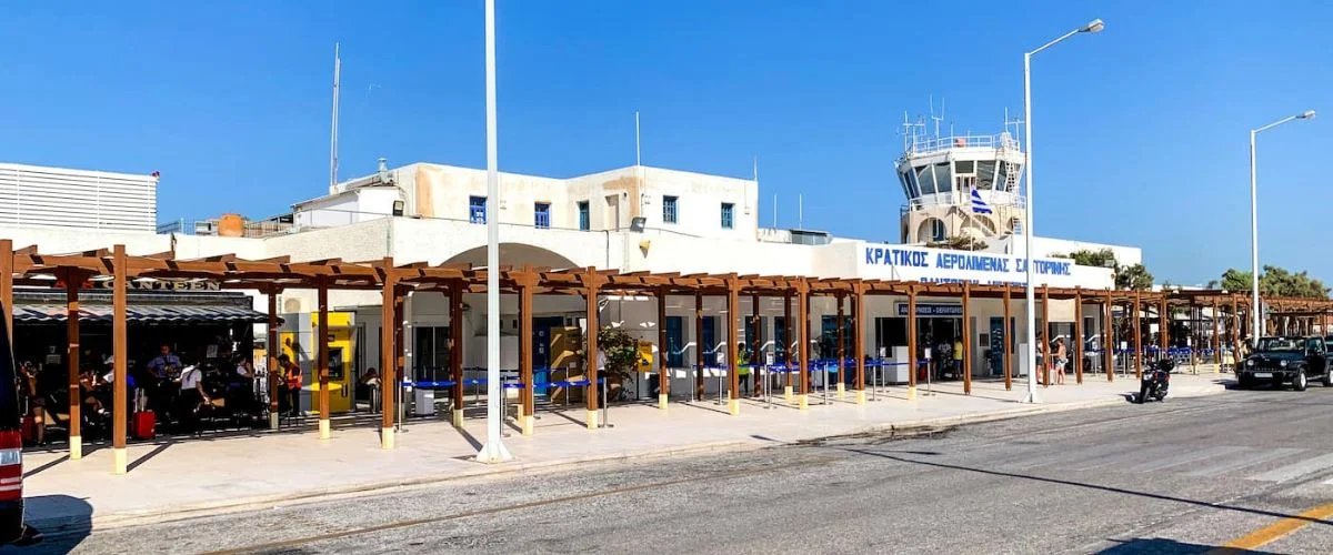 Ryanair JTR Terminal, Santorini Airport