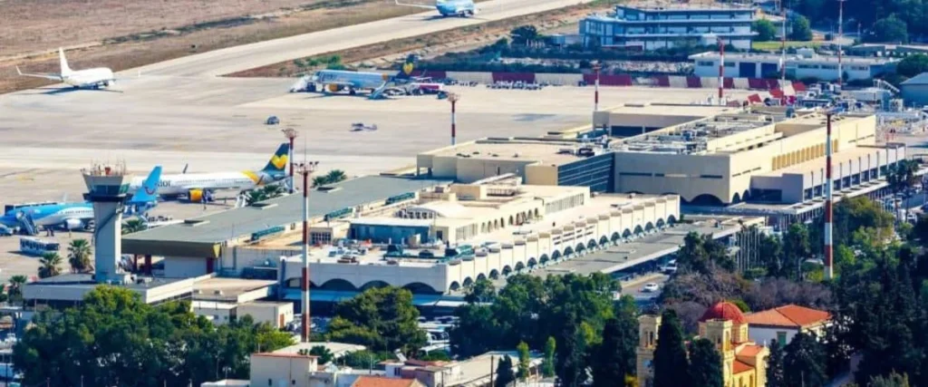 Ryanair RHO Terminal Rhodes International Airport